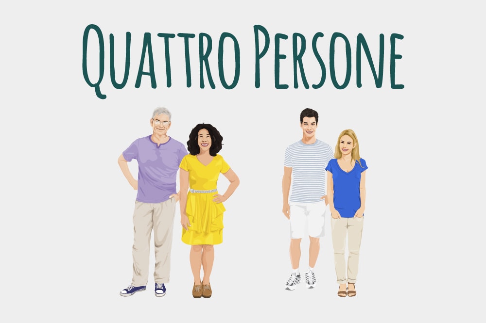 Ospitalità per quattro persone