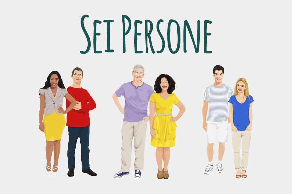 Ospitalità per sei persone