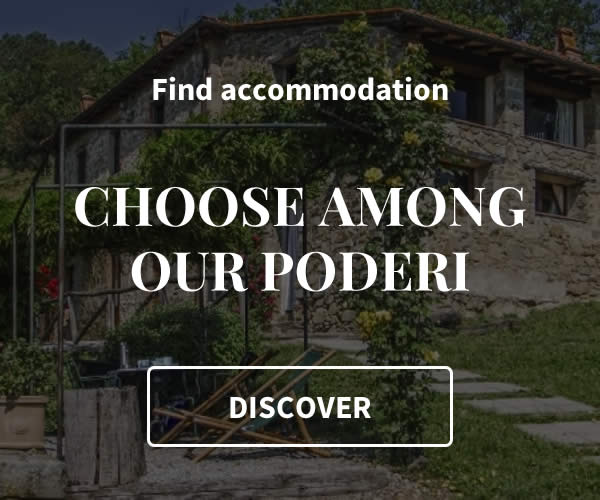 Find accommodation by podere